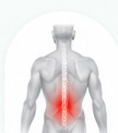 Back and spine pain illustration